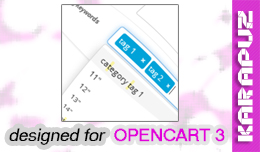 Tags Autocompletion (Opencart 3)