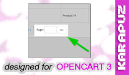 Easy Page Navigation (Opencart 3)