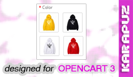 Product Option Images (Opencart 3)
