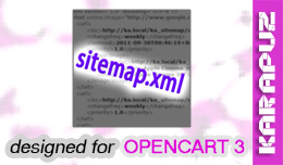 XML Sitemap Generation (Opencart 3)