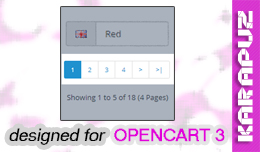 Option Values Pagination (Opencart 3)