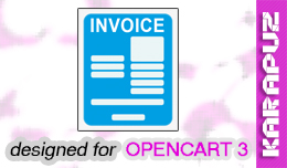 Invoice Page (Opencart 3)