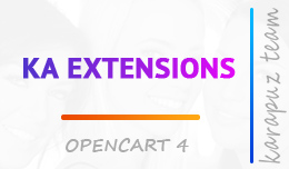 Ka Extensions library (Opencart 4)