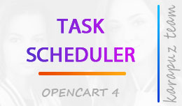 Task Scheduler (Opencart 4)