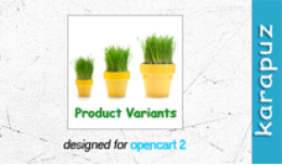 Product Variants (Opencart 2)