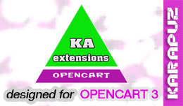 Ka Extensions library (Opencart 3)