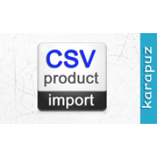 CSV Product Import (Opencart 1.5)