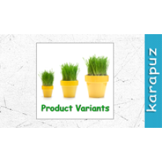 Product Variants (Opencart 1.5)