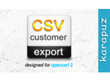 CSV Customer Export (Opencart 2)
