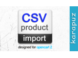 CSV Product Import (Opencart 2)