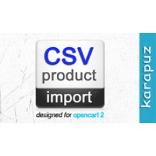 CSV Product Import (Opencart 2)