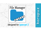 File Manager Tweaks (Opencart 2)