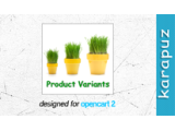 Product Variants (Opencart 2)