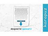 Read More (Opencart 2)