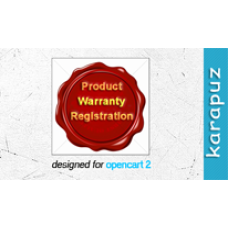 Product Warranty (Opencart 2)