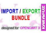 Import/Export Bundle (Opencart 3)