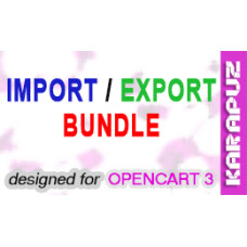 Import/Export Bundle (Opencart 3)