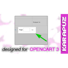 Easy Page Navigation (Opencart 3)