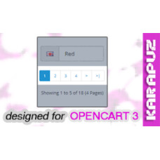 Option Values Pagination (Opencart 3)
