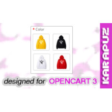 Product Option Images (Opencart 3)