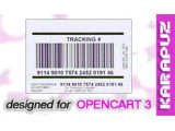 Tracking Numbers (Opencart 3)